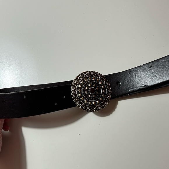 Vintage | Western Belt | Metal Disc - Picture 2 of 7